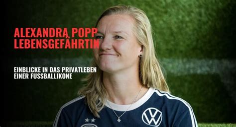 alexandra popp lebensgefährtin|alexandra popp lebenslauf.